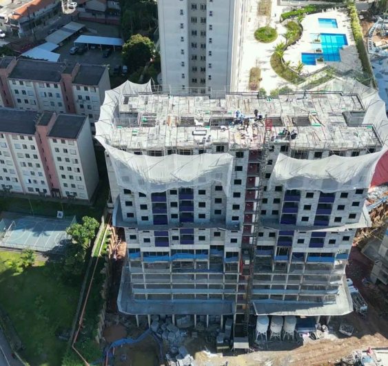 Área externa, Torre F