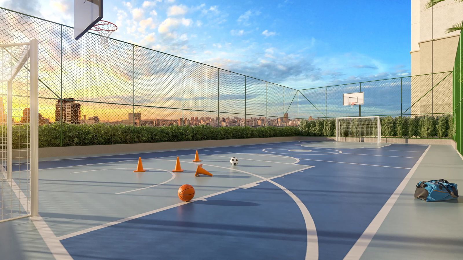 Quadra recreativa